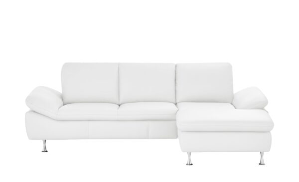 smart Ecksofa  Okelani ¦ weiß ¦ Maße (cm): B: 236 H: 78 T: 152 Polstermöbel > Sofas > Ecksofas - Höffner