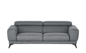 smart Sofa  Opera ¦ grau ¦ Maße (cm): B: 222 H: 76 T: 106 Polstermöbel > Sofas > 3-Sitzer - Höffner