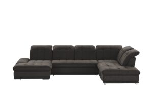 uno Wohnlandschaft  Holiday ¦ braun ¦ Maße (cm): B: 386 H: 86 T: 265 Polstermöbel > Sofas > Schlafsofas - Höffner