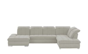 uno Wohnlandschaft  Holiday ¦ beige ¦ Maße (cm): B: 386 H: 86 T: 265 Polstermöbel > Sofas > Wohnlandschaften - Höffner