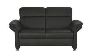 meinSofa Ledersofa  Manon ¦ schwarz ¦ Maße (cm): B: 170 H: 94 T: 92 Polstermöbel > Sofas > 2-Sitzer - Höffner