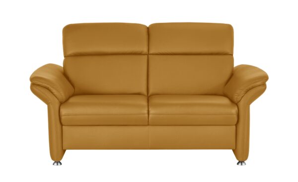 meinSofa Ledersofa  Manon ¦ gelb ¦ Maße (cm): B: 170 H: 94 T: 92 Polstermöbel > Sofas > 2-Sitzer - Höffner