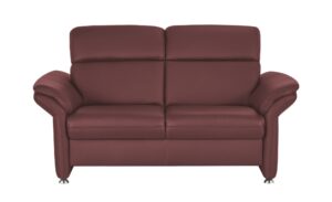 meinSofa Ledersofa  Manon ¦ lila/violett ¦ Maße (cm): B: 170 H: 94 T: 92 Polstermöbel > Sofas > 2-Sitzer - Höffner