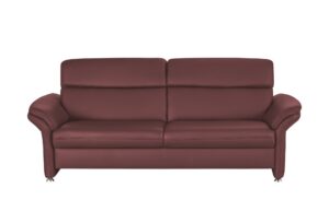 meinSofa Ledersofa  Manon ¦ lila/violett ¦ Maße (cm): B: 228 H: 94 T: 92 Polstermöbel > Sofas > 3-Sitzer - Höffner