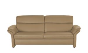 meinSofa Ledersofa  Manon ¦ braun ¦ Maße (cm): B: 228 H: 94 T: 92 Polstermöbel > Sofas > 3-Sitzer - Höffner