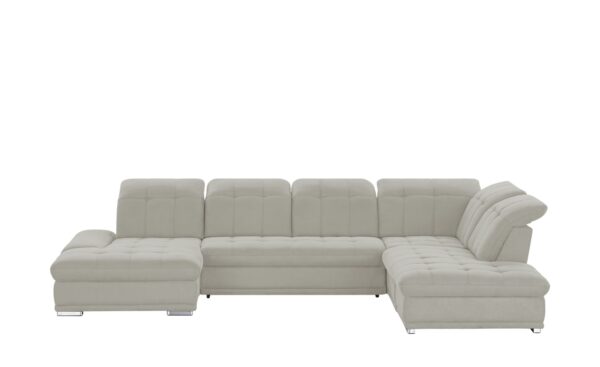 uno Wohnlandschaft  Holiday ¦ beige ¦ Maße (cm): B: 386 H: 86 T: 265 Polstermöbel > Sofas > Schlafsofas - Höffner