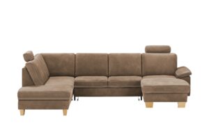 meinSofa Wohnlandschaft  Samu ¦ braun ¦ Maße (cm): B: 316 H: 90 T: 235 Polstermöbel > Sofas > Schlafsofas - Höffner