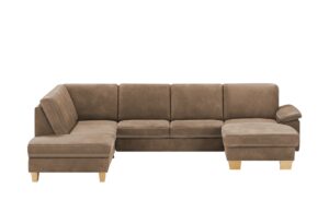 meinSofa Wohnlandschaft  Samu ¦ braun ¦ Maße (cm): B: 316 H: 90 T: 235 Polstermöbel > Sofas > Wohnlandschaften - Höffner