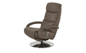 Hukla Leder-Relaxsessel  Florian ¦ braun ¦ Maße (cm): B: 73 H: 109 T: 91 Polstermöbel > Sessel > Relaxsessel - Höffner