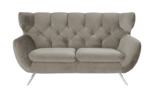 pop Sofa  Caldara ¦ grau ¦ Maße (cm): B: 175 H: 94 T: 95 Polstermöbel > Sofas > 2-Sitzer - Höffner