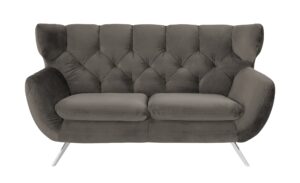 pop Sofa  Caldara ¦ grau ¦ Maße (cm): B: 175 H: 94 T: 95 Polstermöbel > Sofas > 2-Sitzer - Höffner