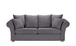 Sofa  Olivia ¦ grau ¦ Maße (cm): B: 240 H: 100 T: 98 Polstermöbel > Sofas > 3-Sitzer - Höffner