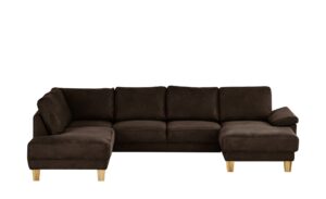 smart Wohnlandschaft  Atara ¦ braun ¦ Maße (cm): B: 303 H: 80 T: 200 Polstermöbel > Sofas > Wohnlandschaften - Höffner