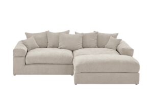 smart Ecksofa  Lionore ¦ weiß ¦ Maße (cm): B: 266 H: 86 T: 203 Polstermöbel > Sofas > Ecksofas - Höffner