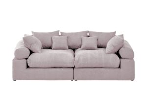 smart Big Sofa  Lionore ¦ rosa/pink ¦ Maße (cm): B: 242 H: 86 T: 121 Polstermöbel > Sofas > 2-Sitzer - Höffner