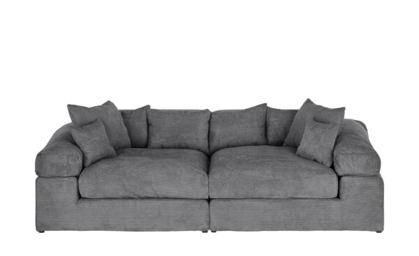 smart Big Sofa  Lianea ¦ grau ¦ Maße (cm): B: 260 H: 86 T: 133 Polstermöbel > Sofas > 2-Sitzer - Höffner