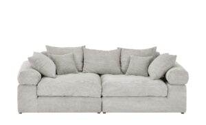 smart Big Sofa  Lionore ¦ grau ¦ Maße (cm): B: 242 H: 86 T: 121 Polstermöbel > Sofas > 2-Sitzer - Höffner