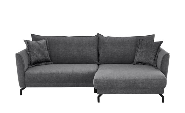 bobb Ecksofa  Yolanda ¦ grau ¦ Maße (cm): B: 257 H: 94 T: 174 Polstermöbel > Sofas > Ecksofas - Höffner