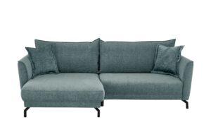 bobb Ecksofa  Yolanda ¦ blau ¦ Maße (cm): B: 257 H: 94 T: 174 Polstermöbel > Sofas > Ecksofas - Höffner