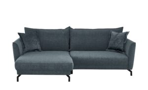 bobb Ecksofa  Yolanda ¦ blau ¦ Maße (cm): B: 257 H: 94 T: 174 Polstermöbel > Sofas > Ecksofas - Höffner