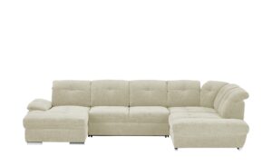 Wohnlandschaft  Gladys ¦ beige ¦ Maße (cm): B: 377 H: 103 T: 246 Polstermöbel > Sofas > Schlafsofas - Höffner