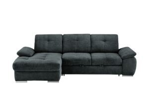 Ecksofa  Gladys ¦ schwarz ¦ Maße (cm): B: 282 H: 103 T: 197 Polstermöbel > Sofas > Ecksofas - Höffner