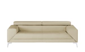 smart Sofa  Nena ¦ beige ¦ Maße (cm): B: 222 H: 72 T: 100 Polstermöbel > Sofas > 3-Sitzer - Höffner