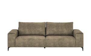 smart Sofa  Gabriela ¦ braun ¦ Maße (cm): B: 252 H: 90 T: 91 Polstermöbel > Sofas > 3-Sitzer - Höffner