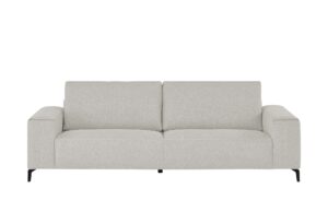 smart Sofa  Gabriela ¦ grau ¦ Maße (cm): B: 252 H: 90 T: 91 Polstermöbel > Sofas > 3-Sitzer - Höffner