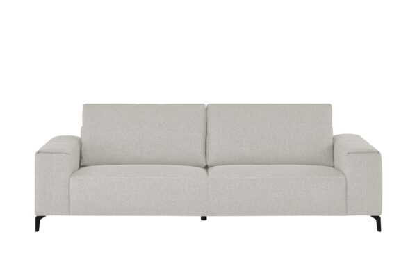 smart Sofa  Gabriela ¦ grau ¦ Maße (cm): B: 252 H: 90 T: 91 Polstermöbel > Sofas > 3-Sitzer - Höffner