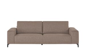 smart Sofa  Gabriela ¦ braun ¦ Maße (cm): B: 252 H: 90 T: 91 Polstermöbel > Sofas > 3-Sitzer - Höffner