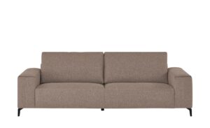 smart Sofa  Gabriela ¦ braun ¦ Maße (cm): B: 252 H: 90 T: 91 Polstermöbel > Sofas > 3-Sitzer - Höffner