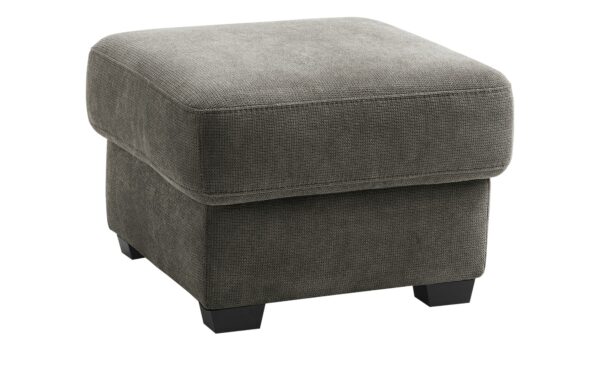 bobb Hocker mit Boxspringpolsterung  Lisa de Luxe ¦ grau ¦ Maße (cm): B: 61 H: 47 T: 61 Polstermöbel > Hocker - Höffner