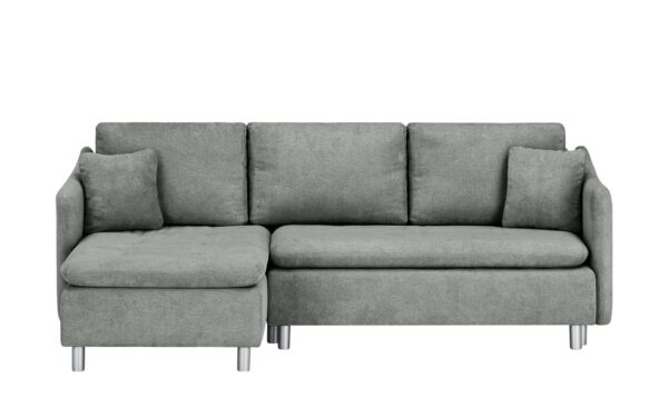 smart Ecksofa  Bonamie ¦ grau ¦ Maße (cm): B: 225 H: 87 T: 145 Polstermöbel > Sofas > Ecksofas - Höffner