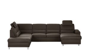 meinSofa Wohnlandschaft  Carina ¦ braun ¦ Maße (cm): B: 311 H: 85 T: 234 Polstermöbel > Sofas > Wohnlandschaften - Höffner