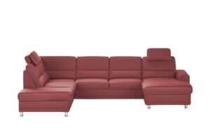 meinSofa Wohnlandschaft  Carina ¦ rot ¦ Maße (cm): B: 311 H: 85 T: 234 Polstermöbel > Sofas > Wohnlandschaften - Höffner