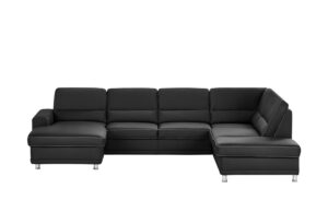 meinSofa Wohnlandschaft  Carina ¦ schwarz ¦ Maße (cm): B: 311 H: 85 T: 234 Polstermöbel > Sofas > Wohnlandschaften - Höffner