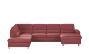 meinSofa Wohnlandschaft  Carina ¦ rot ¦ Maße (cm): B: 311 H: 85 T: 234 Polstermöbel > Sofas > Wohnlandschaften - Höffner