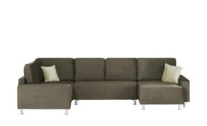 Wohnlandschaft  Mara ¦ braun ¦ Maße (cm): B: 350 H: 67 T: 167 Polstermöbel > Sofas > Wohnlandschaften - Höffner