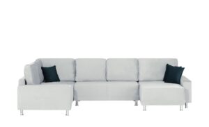 Wohnlandschaft  Mara ¦ grau ¦ Maße (cm): B: 350 H: 67 T: 167 Polstermöbel > Sofas > Wohnlandschaften - Höffner