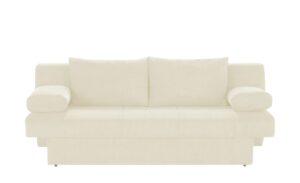 smart Schlafsofa  Andrea ¦ creme ¦ Maße (cm): B: 202 H: 87 T: 101 Polstermöbel > Sofas > 2-Sitzer - Höffner