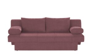 smart Schlafsofa  Andrea ¦ rot ¦ Maße (cm): B: 202 H: 87 T: 101 Polstermöbel > Sofas > 2-Sitzer - Höffner