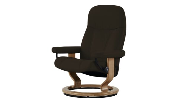 Stressless Ledersessel  Consul ¦ braun ¦ Maße (cm): B: 85 H: 100 T: 77 Polstermöbel > Sessel > Fernsehsessel - Höffner