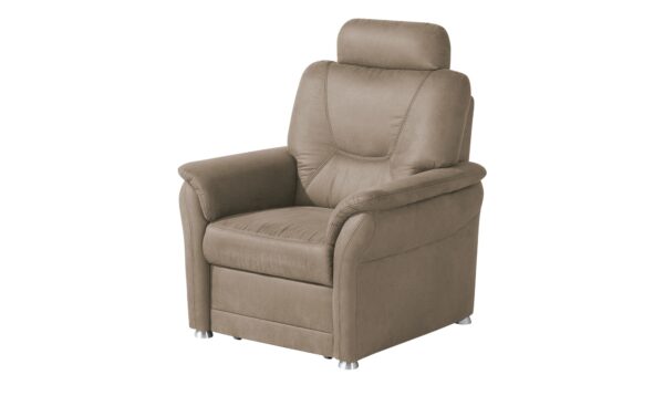 meinSofa Sessel  Edda ¦ beige ¦ Maße (cm): B: 84 H: 105 T: 94 Polstermöbel > Sessel > Relaxsessel - Höffner