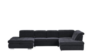 Lounge Collection Wohnlandschaft  Spencer ¦ blau ¦ Maße (cm): B: 382 H: 102 T: 260 Polstermöbel > Sofas > Schlafsofas - Höffner