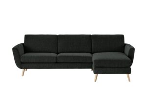 SOHO Ecksofa  Smilla ¦ schwarz ¦ Maße (cm): B: 274 H: 85 T: 156 Polstermöbel > Sofas > Ecksofas - Höffner