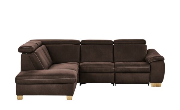 meinSofa Ecksofa  Litos ¦ braun ¦ Maße (cm): B: 271 H: 85 T: 246 Polstermöbel > Sofas > Ecksofas - Höffner