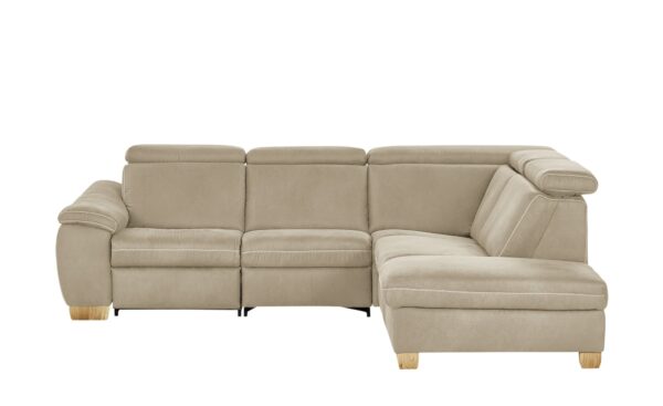 meinSofa Ecksofa  Litos ¦ beige ¦ Maße (cm): B: 271 H: 85 T: 246 Polstermöbel > Sofas > Ecksofas - Höffner