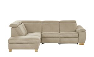 meinSofa Ecksofa  Litos ¦ beige ¦ Maße (cm): B: 271 H: 85 T: 246 Polstermöbel > Sofas > Ecksofas - Höffner