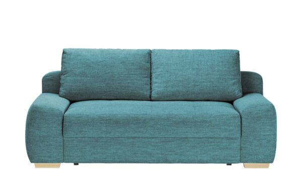 bobb Schlafsofa  Eleny de Luxe II ¦ türkis/petrol ¦ Maße (cm): B: 210 H: 96 T: 108 Polstermöbel > Sofas > 2-Sitzer - Höffner